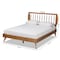 Baxton Studio Emiko Modern and Contemporary Walnut Brown Finished Wood Full Size Platform Bed 183-11120-9407-Zoro - alternate 6
